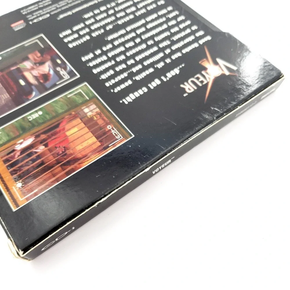Voyeur (Philips CD-i, 1993) Complete w/ Slip Cover Tested & Works